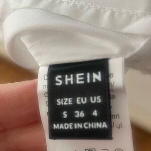 SHEIN Elegant White Apparel